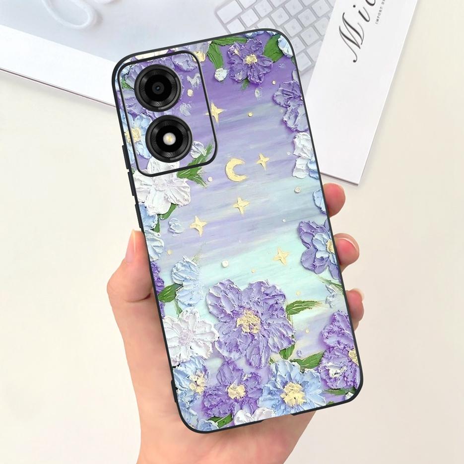 For Motorola Moto G04 Case XT2421-2 New Fashion Cartoon Cover Shockproof Phone Case For Motorola G04 Moto G04s MotoG04 Soft Bags