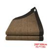 98% Shading Garden Sun Shelter Shading Awning Coffee Sunshade Net Plants Sunscreen Cover Shade Canopy Shade Mesh UV Protection