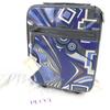 Great Emilio Pucci Carry Bag Travel Bag Series All-Over Pattern Trolley Bag Blue Used