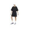 Nike Sportswear City Utility Solid Logo Loose Short Sleeve T-Shirt Women Tops Black DV8039-010
