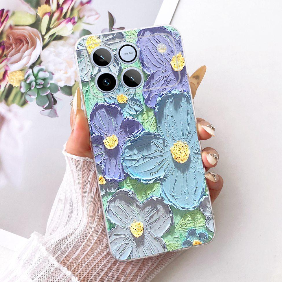 Clear Casing For Honor Win 5G AAP-AN00 Case For Honor Win 5G Cover Luxury Cute Cat Fashion Butterfly Cool Painted
