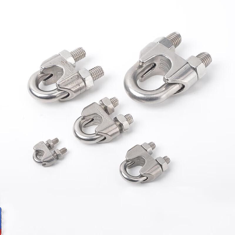 304 Rostfritt Stål Vajerklämma Bygel