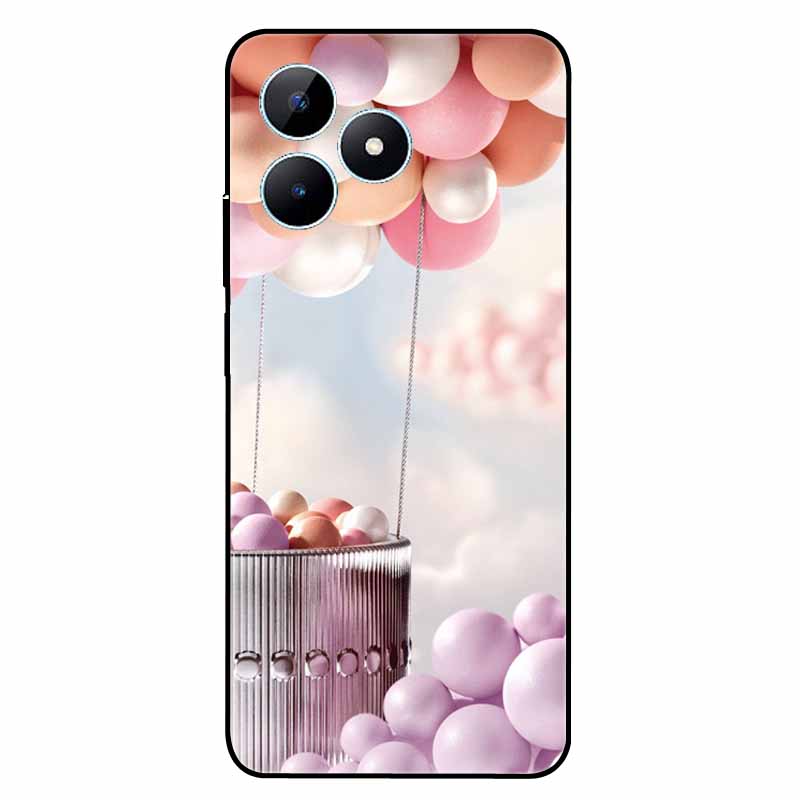 Funda For Realme Note 50 Case Silicone Soft Shockproof Cartoon TPU Phone Shell For Realme Note50 Cover Painted Cute Coque Note50