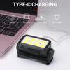 USB Rechargeable Headlamp 18650 Battery LED Headlight Waterproof Portable Head Flashlight Hiking Camping Head Cycling Torch