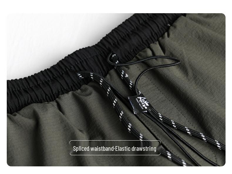 Men's Loose Fit Casual Pants K213 - Comfortable Outdoor Workwear for Spring and Summer