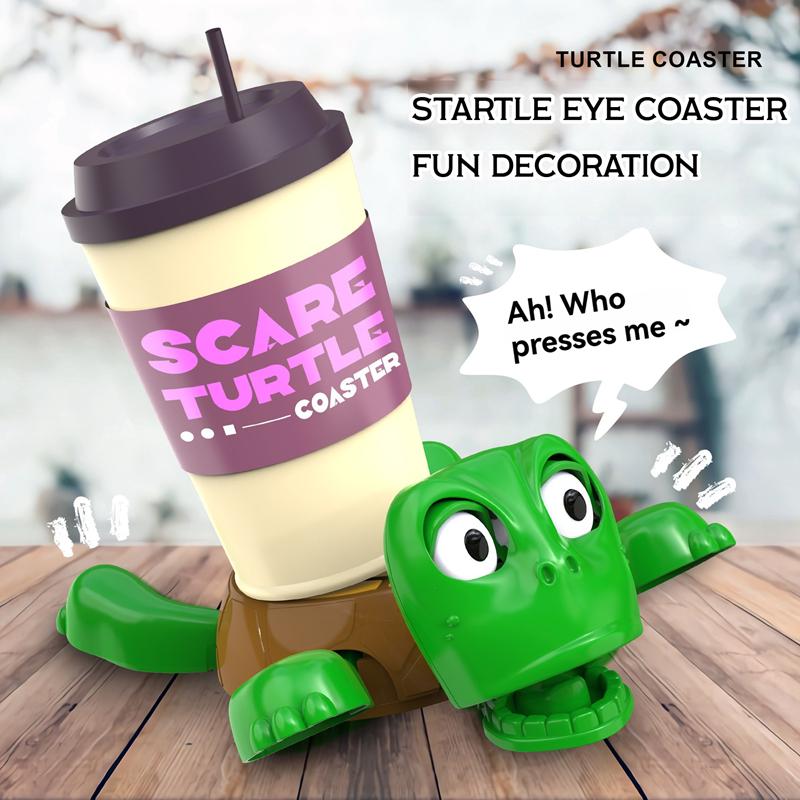 Sous-verre Créatif Tortue Porte-Tasse Support de Téléphone Support pour Tasse à Thé Café Boissons Décoration de Table Ornament Imprimé 3D