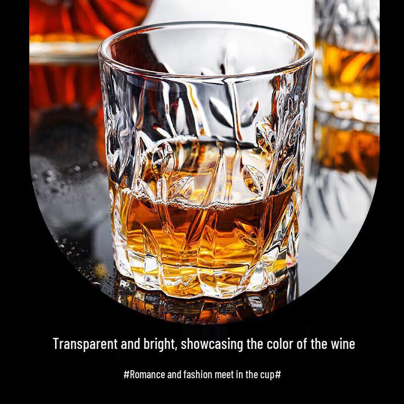Chuanqi Glass Whisky Glasses (Set of 2)