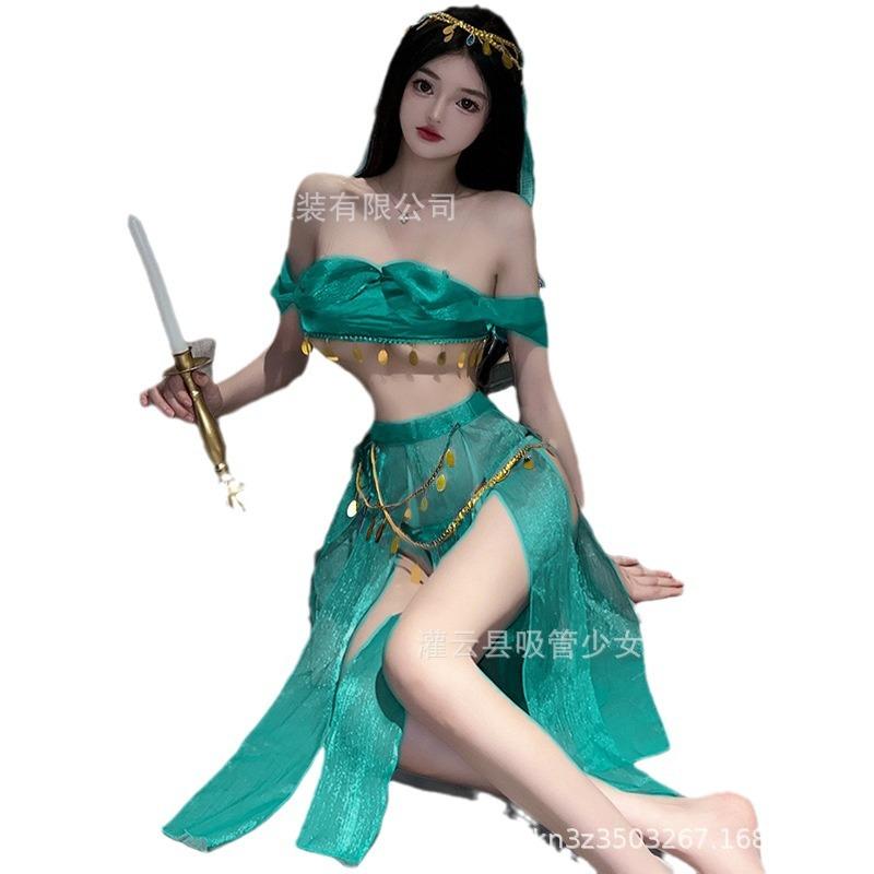 Dunhuang Western Regions Style Dancer Sexy Underwear Ancient Style Cos Sexy Woman