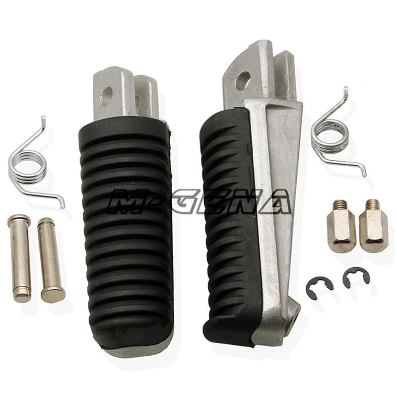 Motorcycle Footrest Front Foot Pegs Pedals For YAMAHA FJR1300 FZ1 FZ400 FZ6 FZ6R XJR400 XJR1200 XJR1300 XJ6 FZX750 TDM850/1100