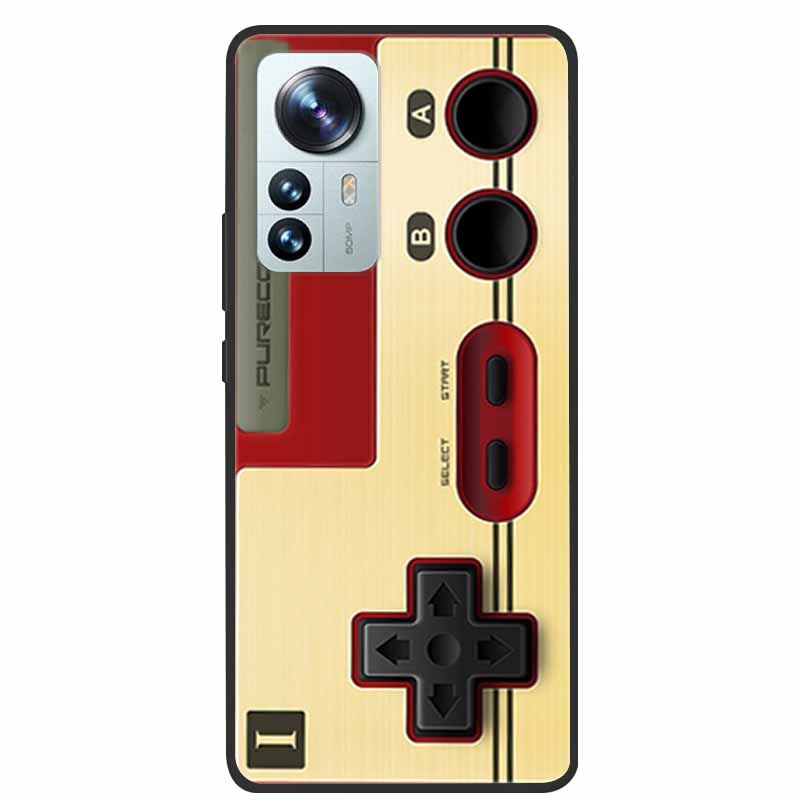For Xiaomi 12T Pro Phone Case Cover Lion Wolf Black Soft Silicone Case For Xiaomi 12T Pro Back Cover Case 12 T 12TPro Funda Capa