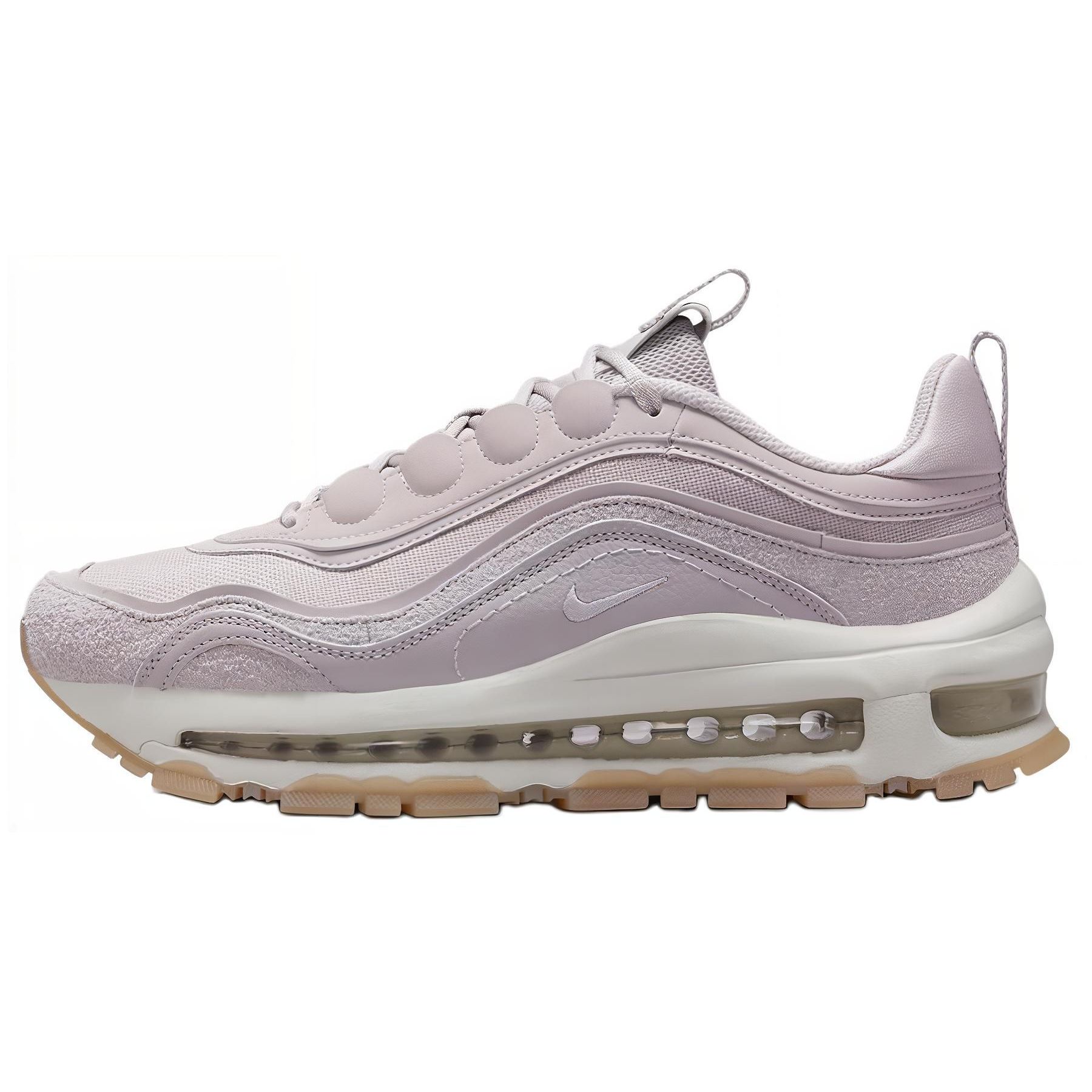 Nike Air Max 97 Futura Platinum Violet Pale Ivory Gum Yellow Sea Glass Women s Shoes FB4496-003 36