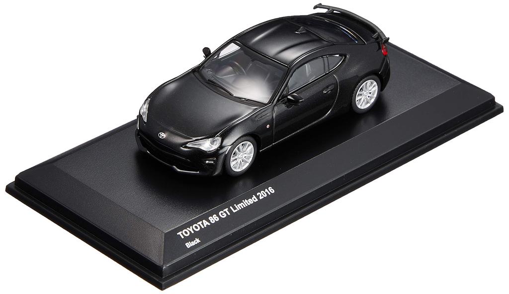 Kyosho Original 1/64 Scale Toyota 86 GT Limited 2016 Black Finished Product