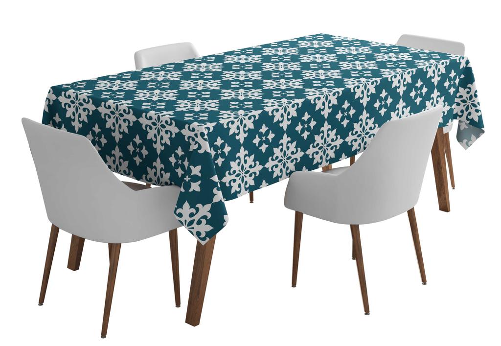 Vargottam Indoor Outdoor  Tablecloth  58x102 Inch  Rectangle  Tablecloth Waterproof Patio  Table  Cloths- Spring Summer  Table