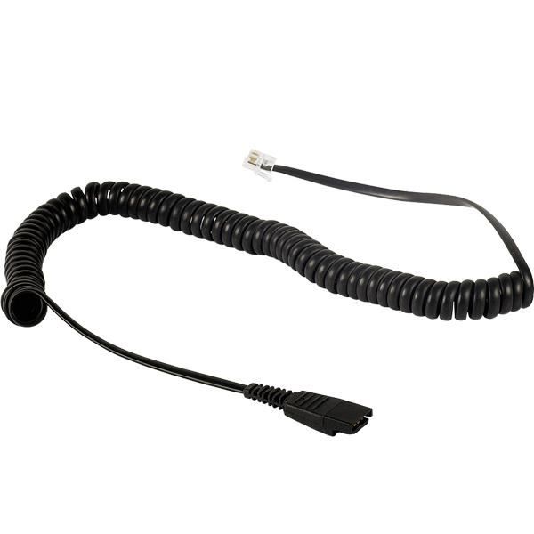 Lydkabel - PLANTRONICS - U10P-S19 - 4 m - RJ-45 Hann - Hurtigkobling