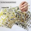 3D Luminous Jelly Nail Stickers for Kids - 5D Embossed Nail Art