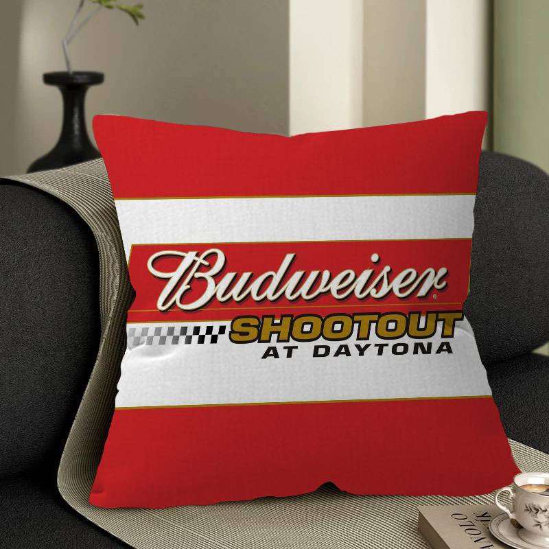 Classic Beer Brand BBudreiser Personalized Pillow Dust Cover Bedroom Kids Party Decoration Pillowcase Birthday Children Gift