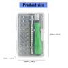 Mini Präzisionsschraubendreher-Set 32 in 1 Magnetisches Reparaturwerkzeugset Kompakt für Mobiltelefon PC Laptop Uhr & Computer