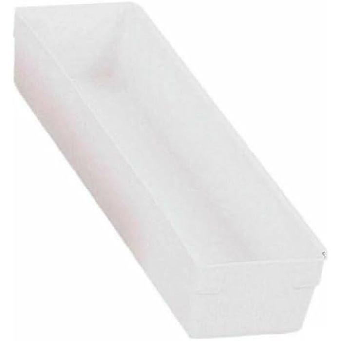 Boîte multifonction - BIGBUY HOME - Modulaire - 30,5 x 8 x 5,3 cm - Lot de 12 unités - Blanche