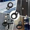 For Refer To Description Trailer Hooks For Tie Down Car Cargo Hook O-Ring Design 10X Tie Down Rings Tie-Down Anchors Hooks
