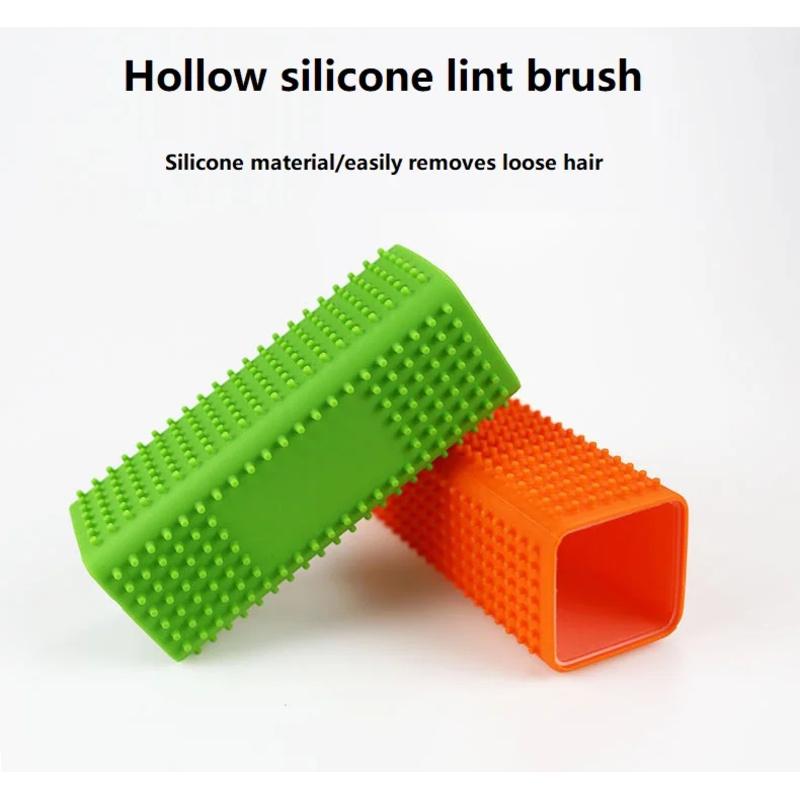 Pet Hair Remover Brush for Dogs Cats – Silicone Grooming Deshedding Tool for Fur Removal