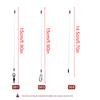 FTK Carp Fishing Link - 3pcs High Carbon Steel Connecting Ring Spinner Fishing Gear with Line Carp Fishing Accessories