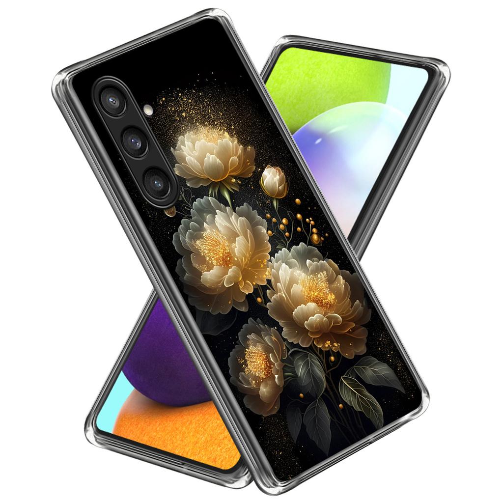 For Samsung Galaxy S25 Case Pattern Printed Shockproof TPU Phone Cover