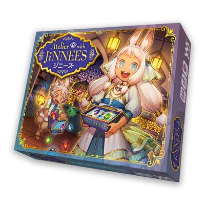 Yanoman Workshop Management Game with Number of Game Shinichi Yoshiike Satose Jeweler's [Atelier Genies] Players 2-4 Design (Gemini Games)