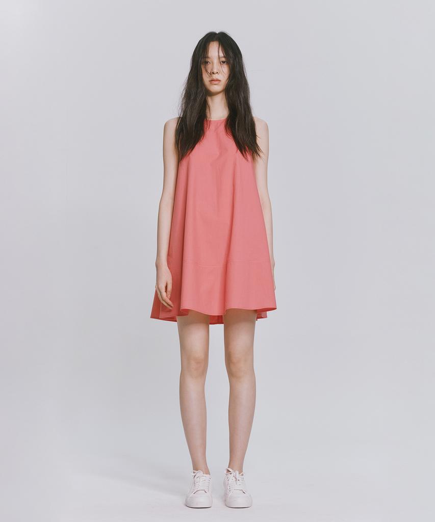 Monophobia Cotton Mini Dress Pink