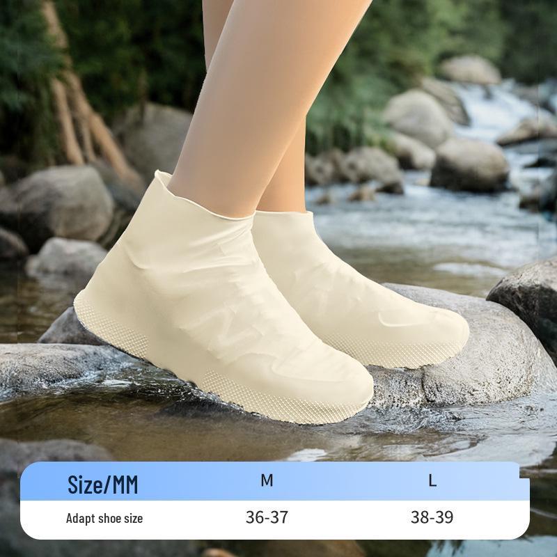 Durable Waterproof Latex Shoe Covers for Outdoor Travel