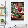 Pictură cu diamant DIY 5D Cadou de Moș Crăciun Poză completă cu diamante pătrate/rotunde Broderie cu diamante Decorare manuală de Crăciun