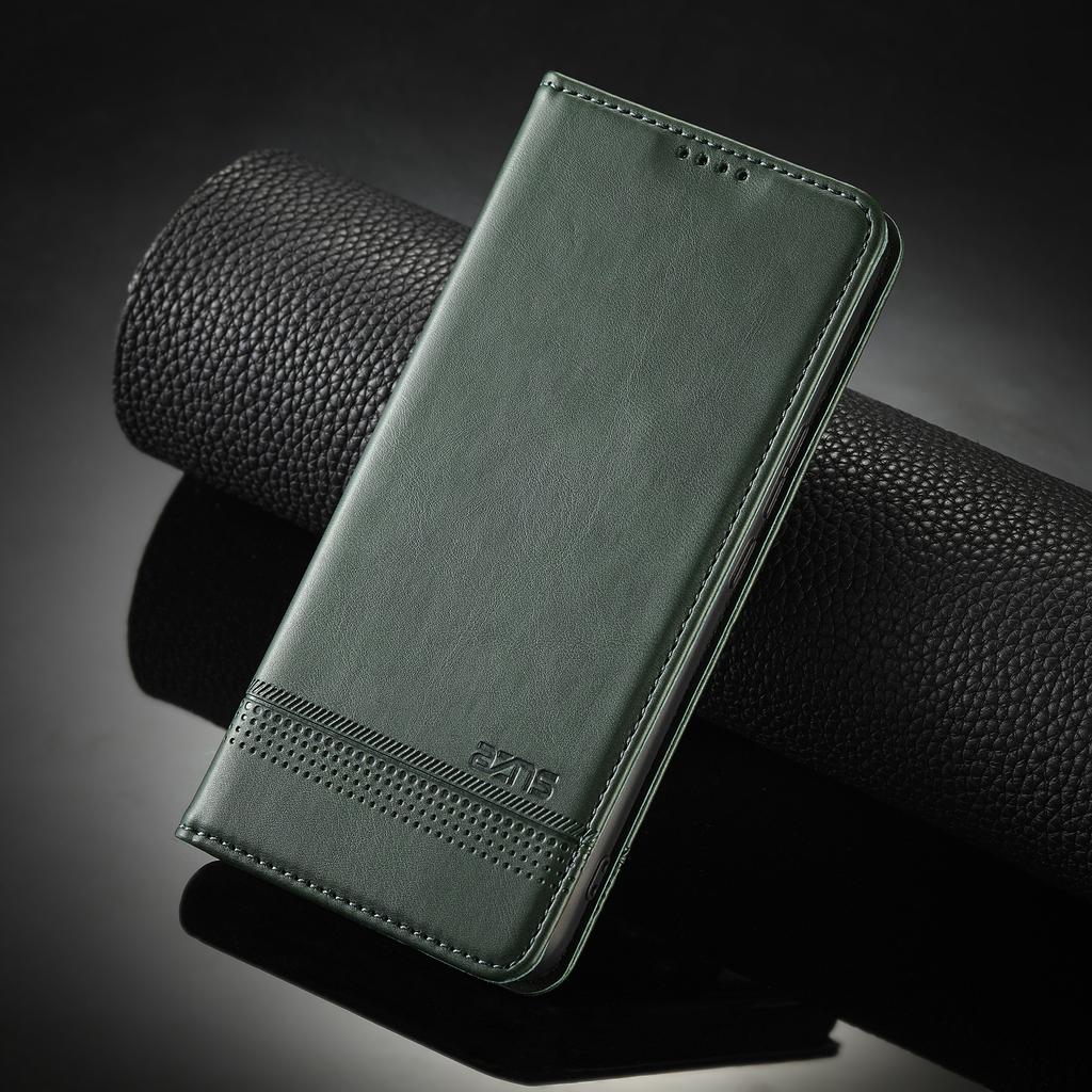 Luxury magnetic attraction case for OPPO A32 A53s A11s / A33 A53 2020 simplicity phone cover wallet case card slots quality AZNS