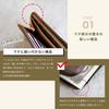 [STATUSY] Il Modo ZIP Concept L-shaped Zipper Genuine Leather Long Wallet (for Left-handed, Chocolate)