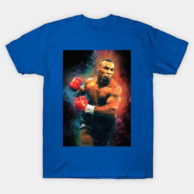 The Boxing Legend Mike Tyson TShirt 100 Cotton ONeck Short Sleeve Summer Casual Mens Tshirt Streetwear