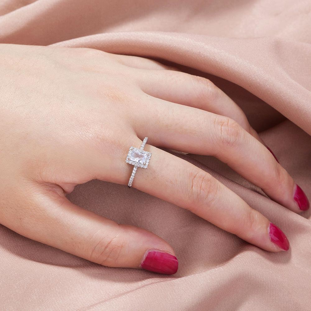 Adjustable Heart-Shaped Double-Layer Index Finger Ring - Cool European & American Style Jewelry