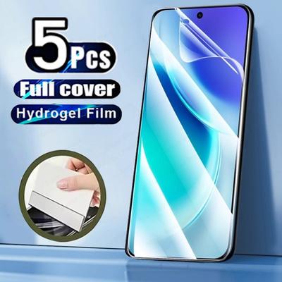 5 SZTUK Folia Ochronna na Ekran dla Vivo X300 X200 Pro Mini X100 Ultra X90 X80 X70 X60 X50 Pro Plus Nie Szkło Miękka Przezroczysta Folia Hydrożelowa