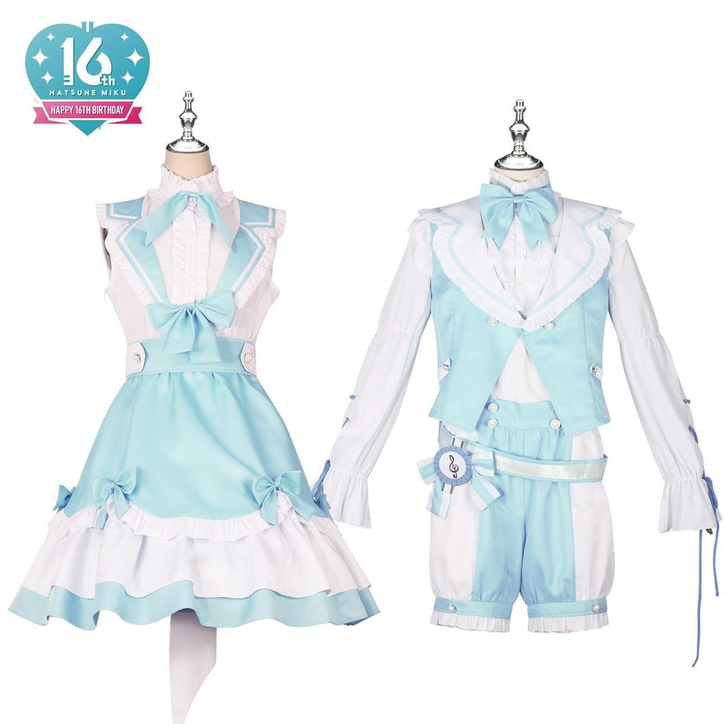 Project Sekai Colorful Stage 16th Anniversary Kagamine Rin & Len Cute Cosplay Costume