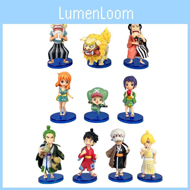 One Piece Anime Model Pvc Figures With Assembleable Design For Collectors And Display Use