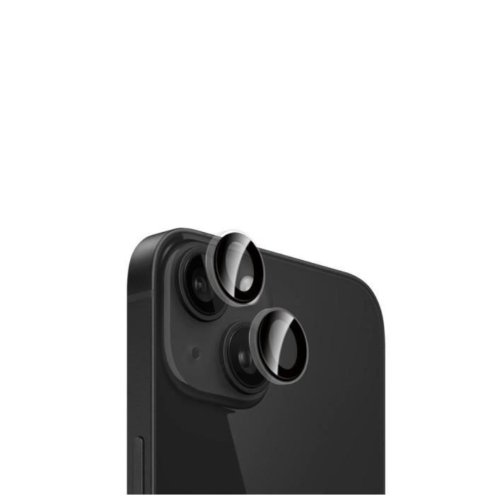 Lentilles de protection - WE - iPhone 13/13 MINI - Transparent - Noir - 2 lentilles incluses