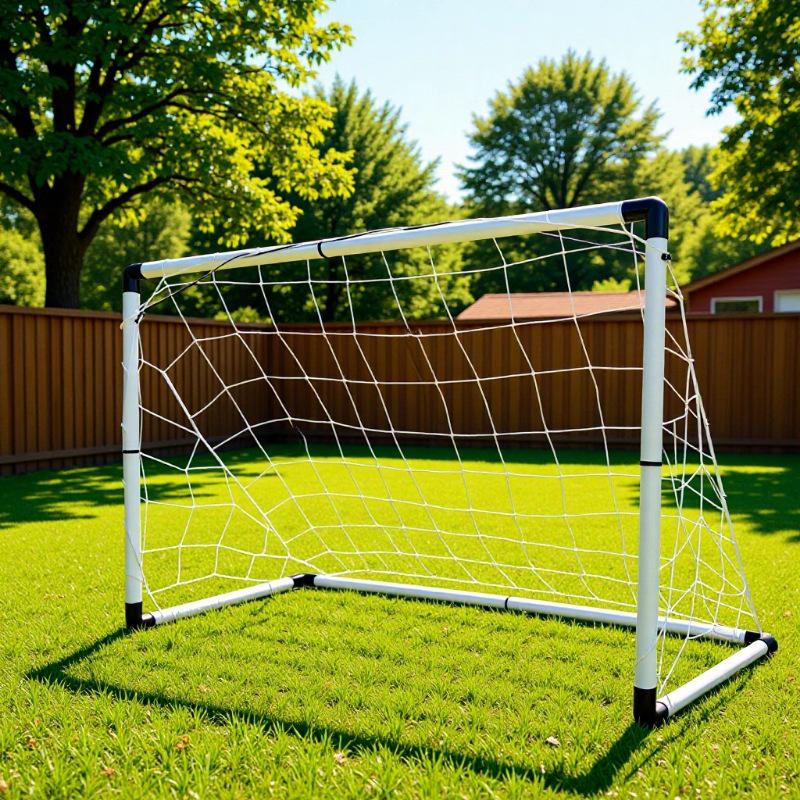 Children s Portable Indoor/Outdoor Football Goal - Detachable and Movable Training Frame for Boys Kindergarten Sports