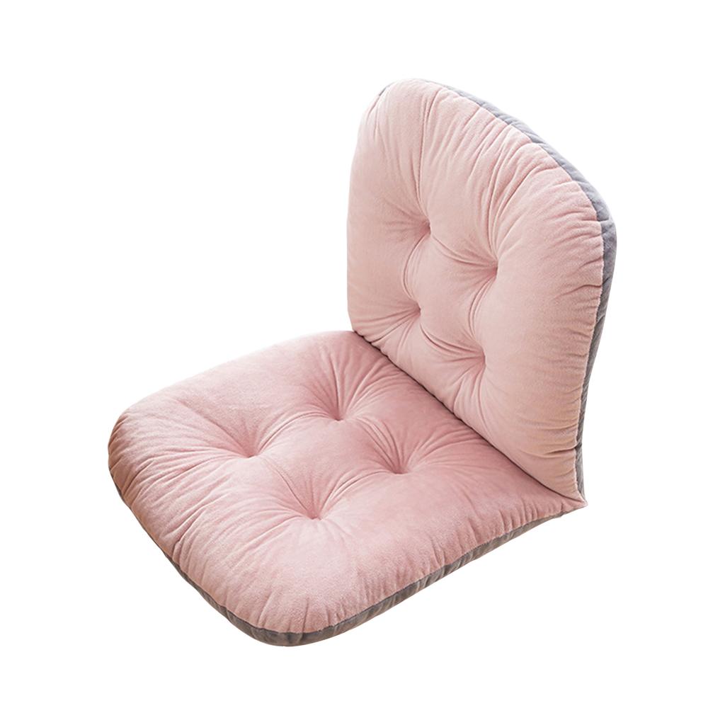 Non- Rocking Chair Cushion With Removable Lid And Lacing Straps For Worker, Car And Home Use