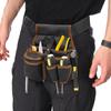 Portable Waist Tool Bag Durable Polyester Multifunction Pouch for Electrician Hardware Tools Storage