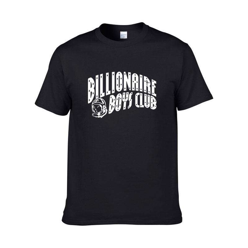 Stylish New Billionaire Boys Club Printing Men's O-neck Slim Short Sleeve T-shirt Tops For Fashion Enthusiasts