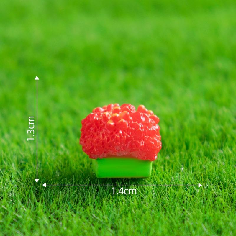 Micro-landscape Cartoon Reading Watering Flowers, Dog Dolls Dollhouse Decorations Accessories Mini Ornaments