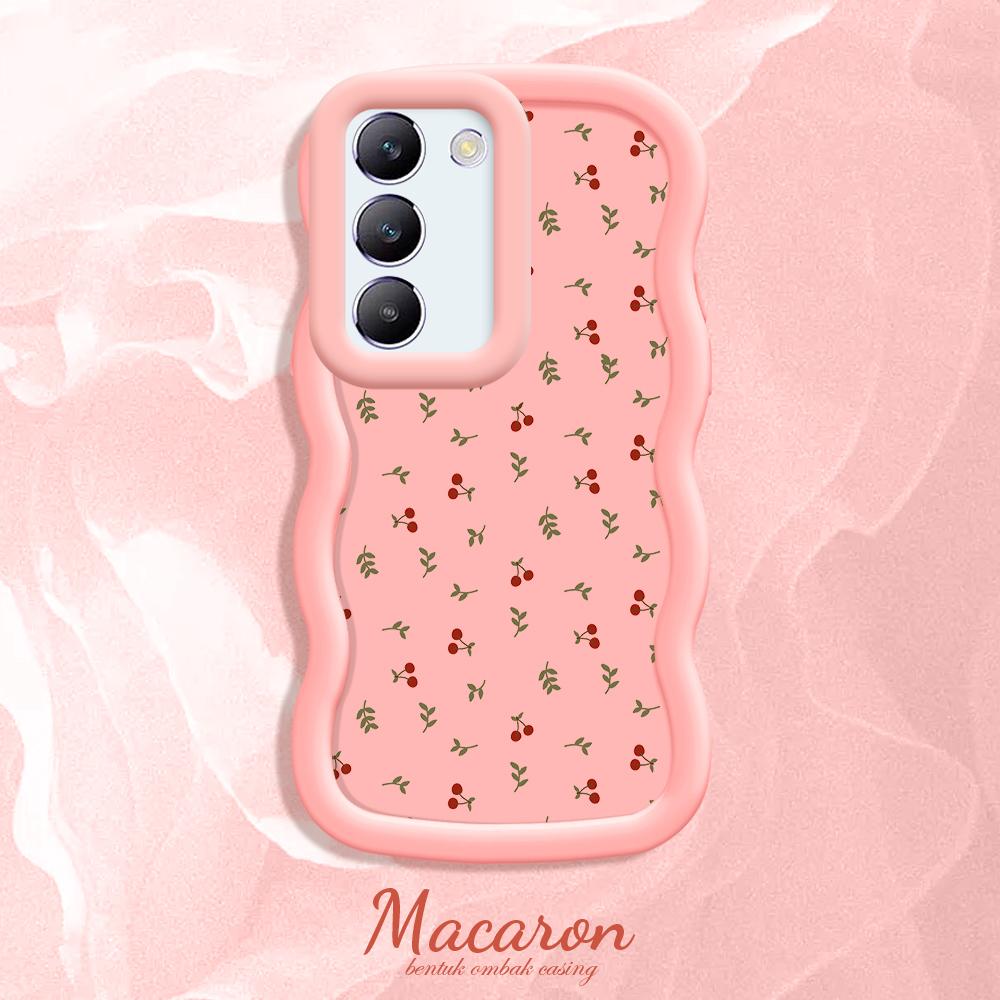 Malowany wzór Duża fala Krawędź Miękki silikonowy materiał Macaron Etui na telefon Odporne na wstrząsy Ochronna gumowa obudowa do OnePlus Vivo Motorola Moto