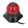 Bootsnavigationslicht LED IP67 Wasserdicht Blendschutz Klappbares Bootshecklicht DC10‑30V 3W Rot 2SM 87LM