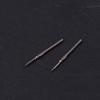 2Pcs 3135 Winding Stem Movement Repair Tool 3135 Movement Winding Stem Steel Handle Rod Steel Stem Crown Metal Watch Stems
