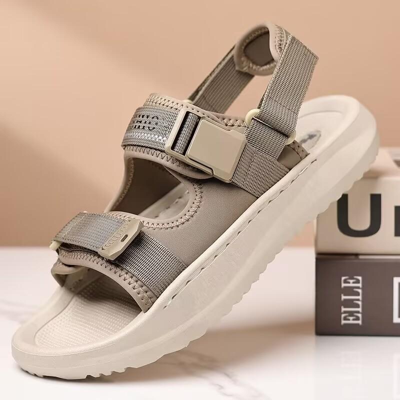 Sandals Soft Comfortable Non-Slip Men Shoes High Quality Beach Sandals Mens Gladiator Sandals Summer Casual Flat Shoes