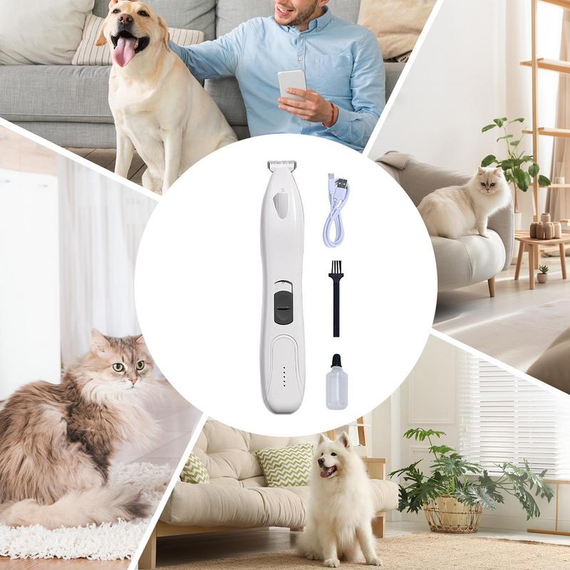 Dog Paw Trimmer For Grooming Dog Paw Pad Trimmer Cordless Shaver Brush Low-Noise Rechargeable Ergonomic For Precise Grooming