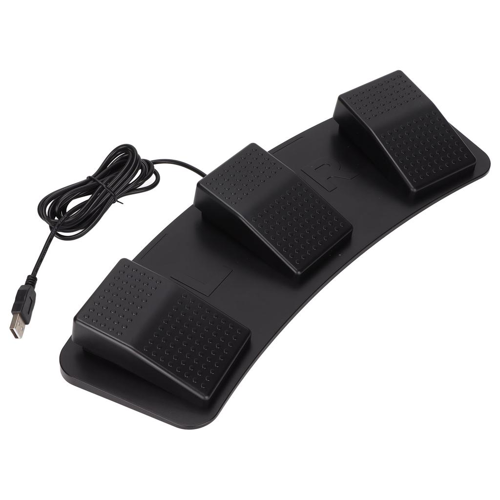 USB Triple Foot Switch Pedal Multifunctional Ergonomic Triple Foot Switch Pedal for Playing Games Factory Testing