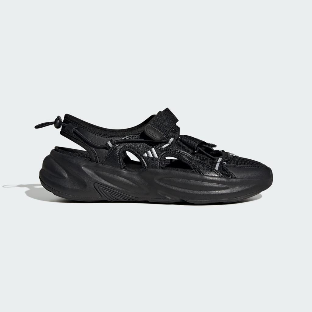 adidas Ozwave Sandals JS4582 Unisex Sportswear Sandals Core Black / Core Black / Silver Metallic